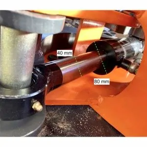 Tête forestière pour mini-tracteurs Deleks CF-11 650mm