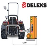 Seitlicher Schlegelmulcher für Traktor DELEKS VOLPE 100 160 kg