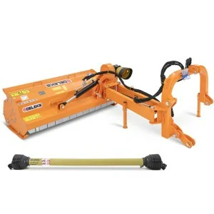 DELEKS ALCE 160 600 kg broyeur latéral pour tracteurs