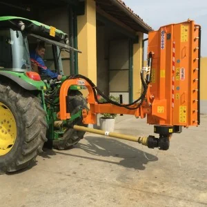 DELEKS ALCE 160 600 kg tractor side shredder for DELEKS tractors