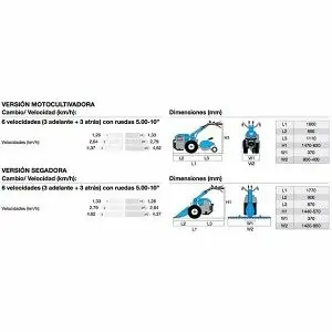 Motocultivador Bertolini 413s Motor Honda GX340 10.7 Hp