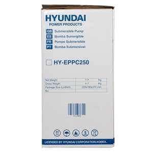 Pompe à eau claire Hyundai HY-EPPC250 6000 l/h