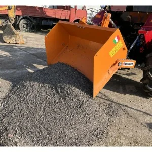 Deleks Carregador traseiro com tomada de força hidráulica BUCKET-120H 400 Kg