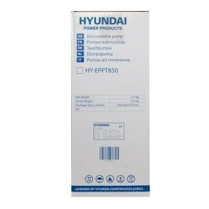 Bomba de aguas sucias Hyundai HY-EPPT850