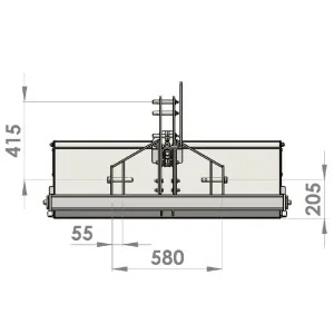 Deleks Pá traseira TDF BUCKET-140 Manual