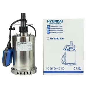 Hyundai Pompe à eau HY-EPIC400 Acier inoxydable