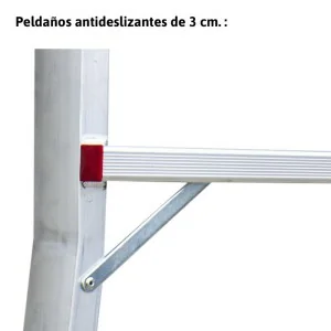 Escalera profesional de aluminio Faraone PLS