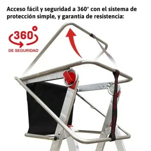 Escalera profesional de aluminio Faraone PLS