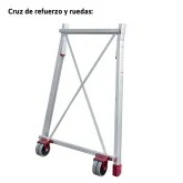 Échelle professionnelle en aluminium Faraone PLS