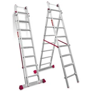 Aluminum multipurpose ladder Faraone EN1400