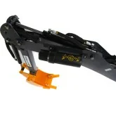 Mini Backhoe for Mini Tractor Dimago PTO bucket of 22 cm Mini Backhoe for Mini Tractor Dimago PTO bucket of 22 cm