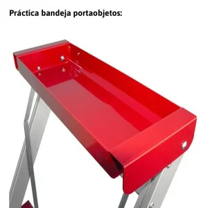 High safety stool in aluminum Faraone SGP 2-5 steps