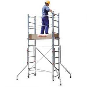 Aluminum rolling scaffold Faraone RAPIDO-140