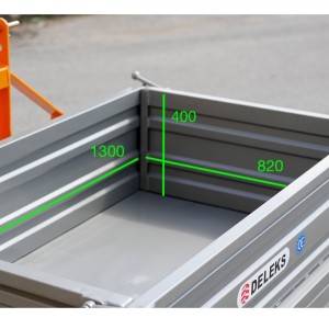 Godet arrière PTO hydraulique Deleks