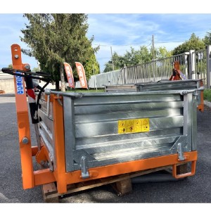 Hydraulischer Heckbagger PTO Deleks