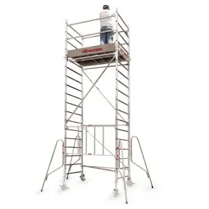 Aluminum scaffold tower with wheels Faraone RAPIDO-180