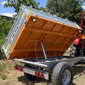 Remorque agricole PTO Deleks RM14-T3S