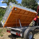 Remorque agricole PTO Deleks RM14-T3S