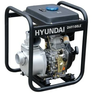 Hyundai Pompe à moteur pour eau propre DHY100LE diesel 418cc