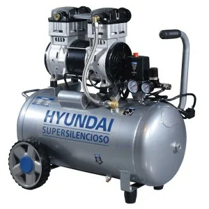 Hyundai Compresseur d'air silencieux HYAC50-2S 235 l/m