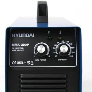 Inverter Welder Hyundai MMA-200P 10 - 200 A with MMA kit