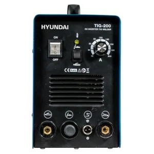 Soldadora inverter Hyundai TIG-200 para MMA y TIG