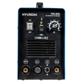 Hyundai Aparelho de soldadura com inversor TIG-200 para soldadura MMA e TIG