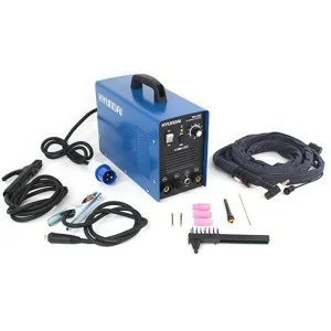 Soldadora inverter Hyundai TIG-200 para MMA y TIG