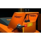 Branch shredder Forst TR6D with tracks 150 x 200 mm