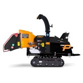 Gasoline branch shredder Forst TR6P with 37 HP tracks