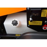 Gasoline branch shredder Forst TR6P with 37 HP tracks