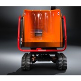 Gasoline branch shredder Forst TR6P with 37 HP tracks