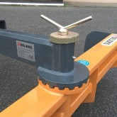 Lama livellatrice a presa di forza Deleks DDL-160 20 - 45 CV