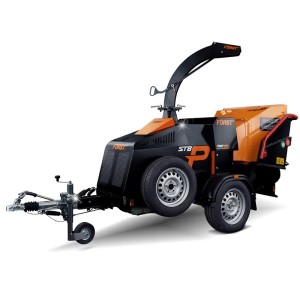 Biotrituratore con rimorchio Forst ST8P 200 x 255 mm