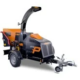 Broyeur de végétaux avec remorque Forst ST8P 200 x 255 mm