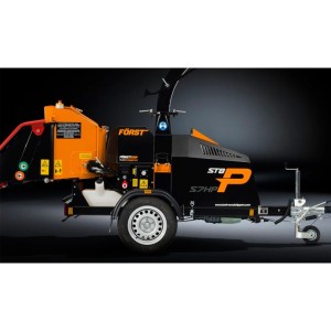 Holzhäcksler mit Anhänger Forst ST8P 200 x 255 mm