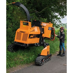 Biotrituratore Forst XR8D con cingoli articolato da 55 CV