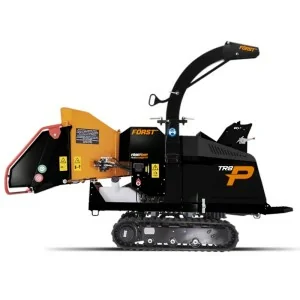 Petrol wood chipper Forst TR8P with tracked 57 HP