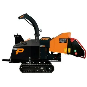 Petrol wood chipper Forst TR8P with tracked 57 HP