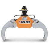 Forestry grapple and hydraulic rotator Deleks DK-11C + GR-30F