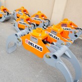 Pinza forestale e rotatore idraulico Deleks DK-11C + GR-30F