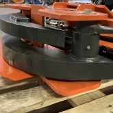 Forestry head, Shear and hydraulic rotator Deleks CF-11R