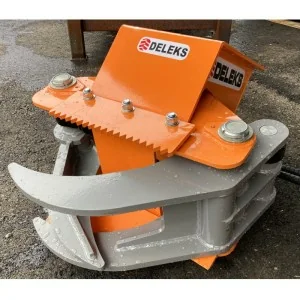 Cabezal forestal, cizalla para mini-excavadora Deleks CF-12H