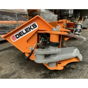 Cabezal forestal, cizalla para mini-excavadora Deleks CF-12H