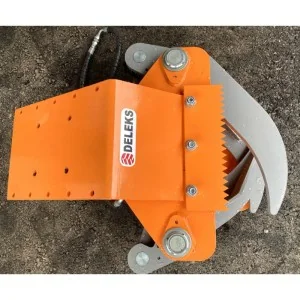 Cabezal forestal, cizalla para mini-excavadora Deleks CF-12H