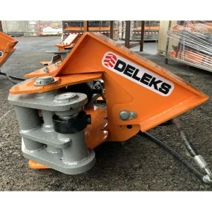 Forestry head, shearer for mini-excavator Deleks CF-18H