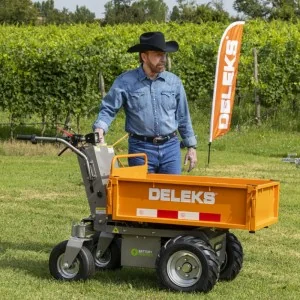 Deleks Minidumper avec benne manuelle XE-500F