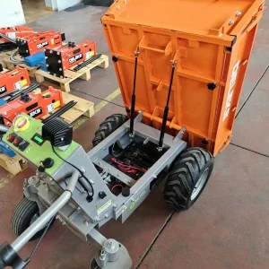 Deleks Minidumper avec benne manuelle XE-500F