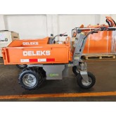 Battery-powered hydraulic wheelbarrow Deleks XE-500HF