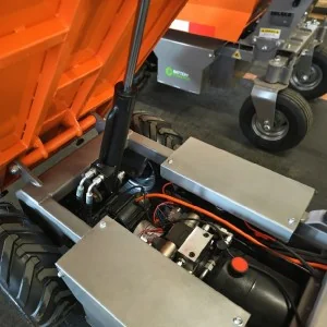 Battery-powered hydraulic forklift Deleks XE-500HF